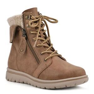 Cliffs by White Mountain Boots Size 9 Wide Hiker Winter Outdoors Booties Knit